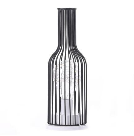 Artistic Hollow Table Lamp – Iron Decor Light - Brightside Desk Co.
